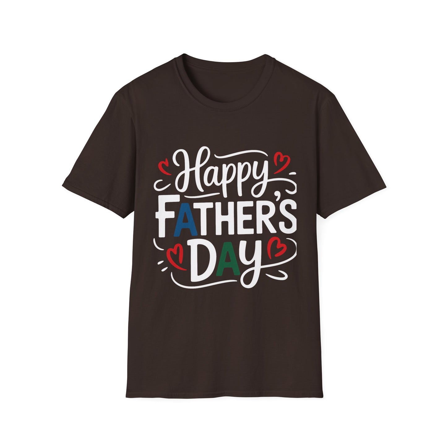 Happy Father's Day colorful lettering T-Shirt | Father's Day shirt