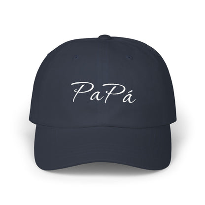 PaPa Script Dad Cap | Low-Profile Cotton Hat, Everyday Cap
