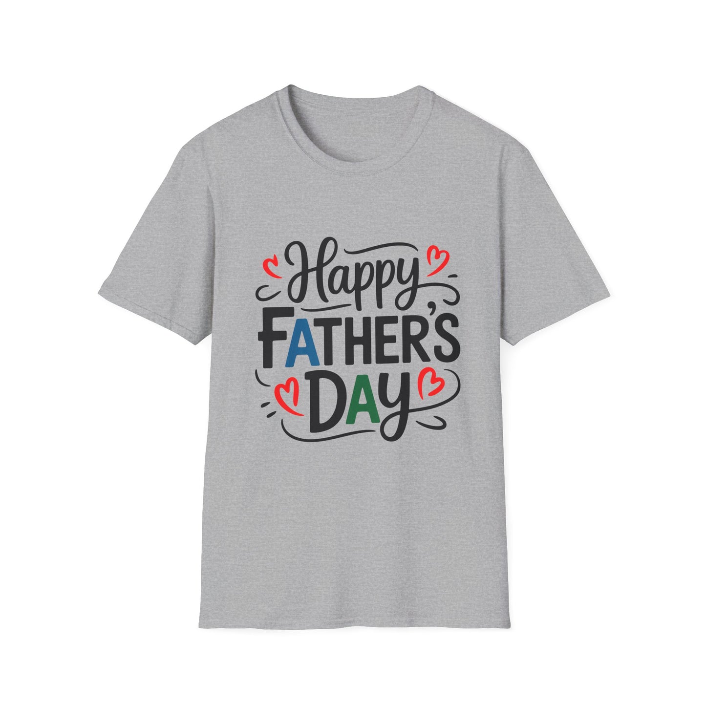 Happy Father’s Day Handwritten Tee — Lightweight Dad T-Shirt