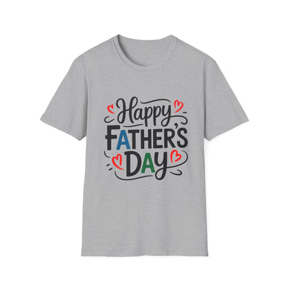 Happy Father’s Day Handwritten Tee — Lightweight Dad T-Shirt
