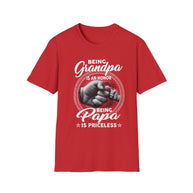Being Grandpa Is An Honor — Being Papa Is Priceless T-Shirt