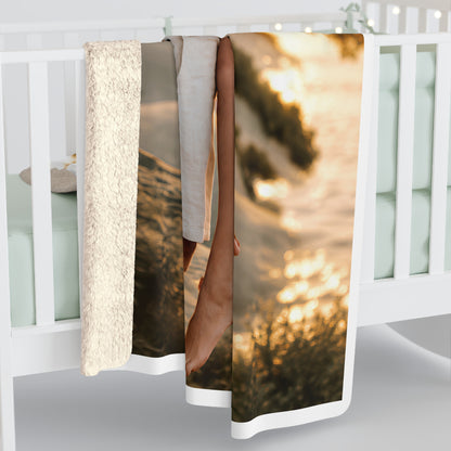 Hold This Moment Forever — Personalized Photo Sherpa Blanket