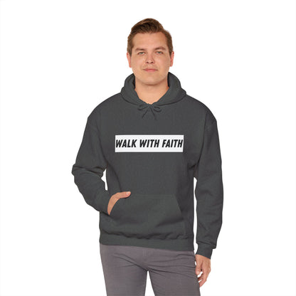 Walk With Faith Hoodie — Inspirational Christian Faith Pullover