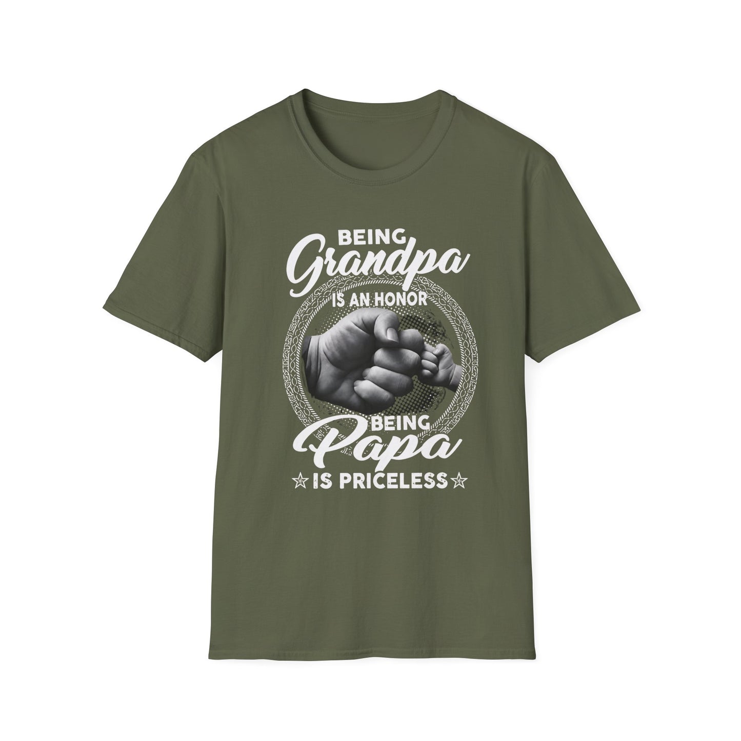 Being Grandpa Is An Honor — Being Papa Is Priceless T-Shirt