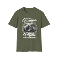 Being Grandpa Is An Honor — Being Papa Is Priceless T-Shirt