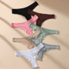 Cotton Lace Thong Set