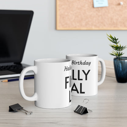 Celebratory 21st Birthday Mug - Finally Legal, Funny Gift for Birthdays, Custom Ceramic Coffee Cup, Unique Party Favors, Milestone [...]