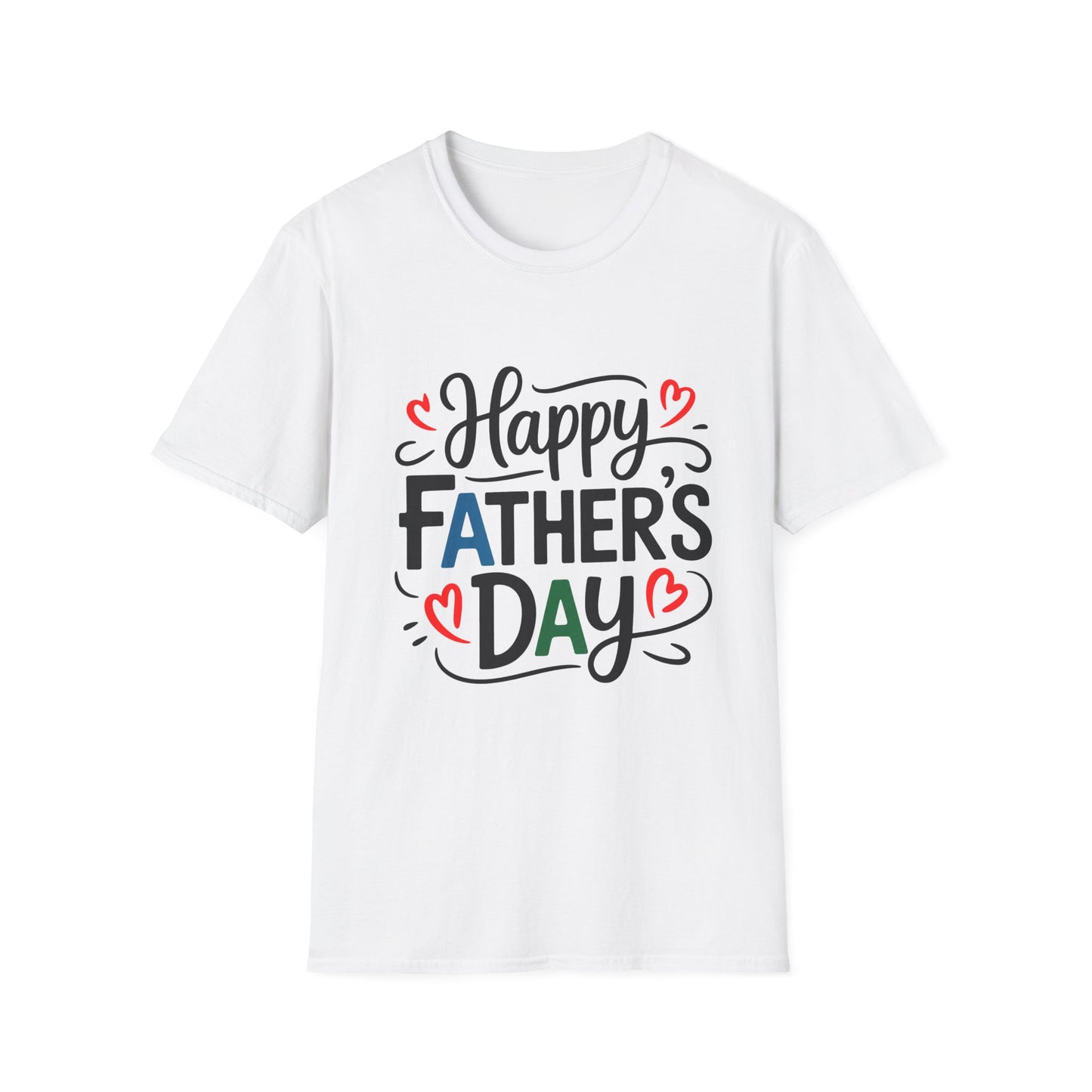 Happy Father’s Day Handwritten Tee — Lightweight Dad T-Shirt