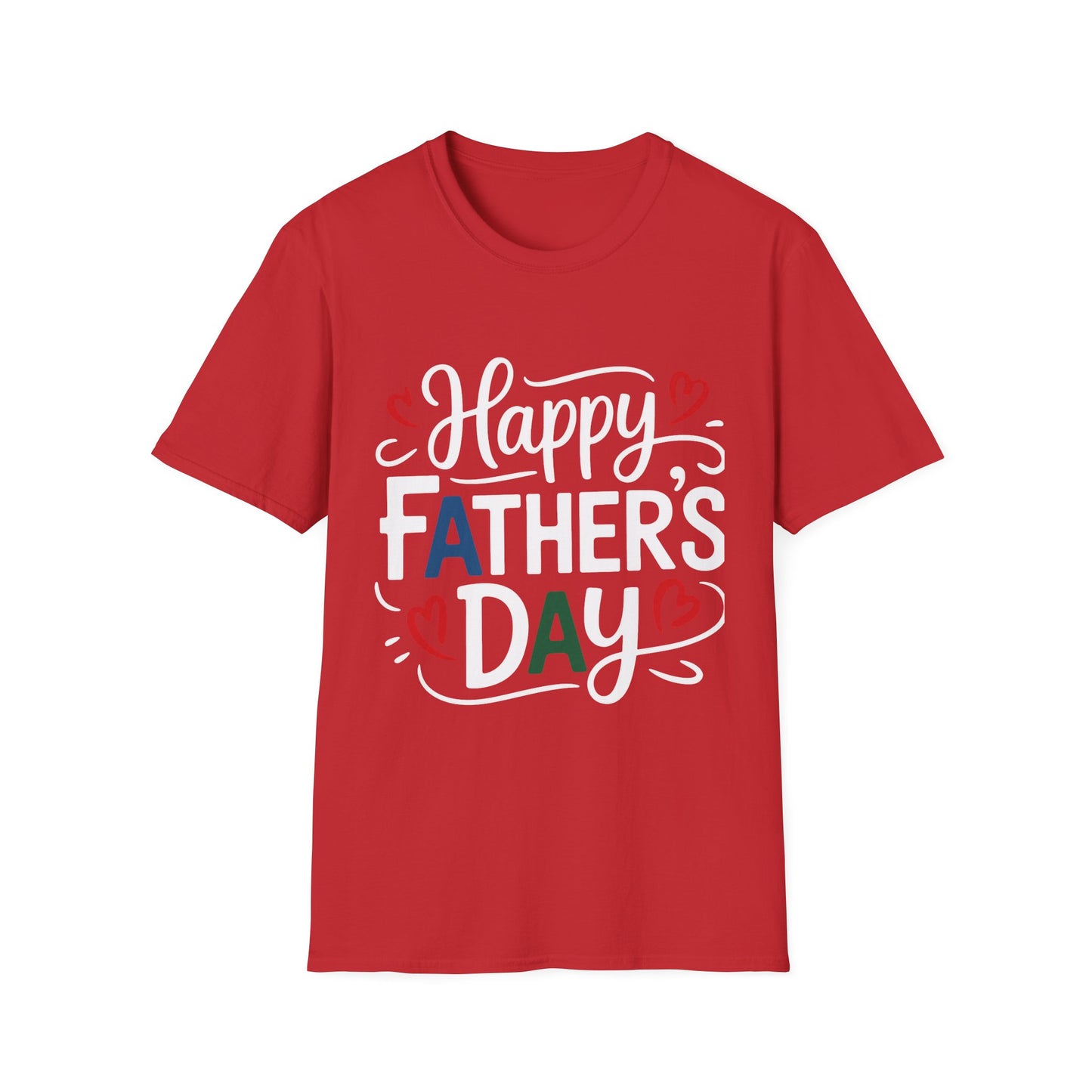 Happy Father's Day colorful lettering T-Shirt | Father's Day shirt