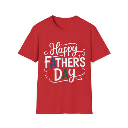 Happy Father's Day colorful lettering T-Shirt | Father's Day shirt