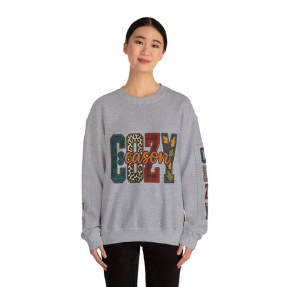 Cozy Season Crewneck Sweatshirt | Unisex, Fall Fashion, Holiday Gift, Comfortable Wear, Casual Chic