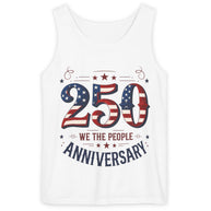 250 Anniversary Stars & Stripes We The People Tank Top | Patriotic USA
