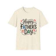 Camiseta ligera del Día del Padre con texto manuscrito
