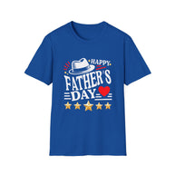 Happy Father's Day heart and stars T-Shirt | Father's Day Tee