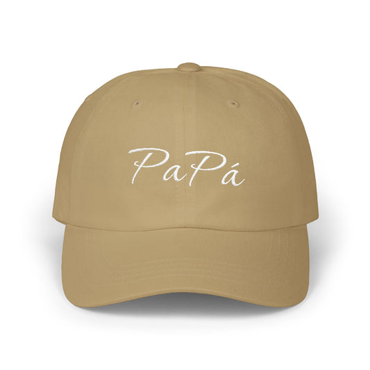 PaPa Script Dad Cap | Low-Profile Cotton Hat, Everyday Cap