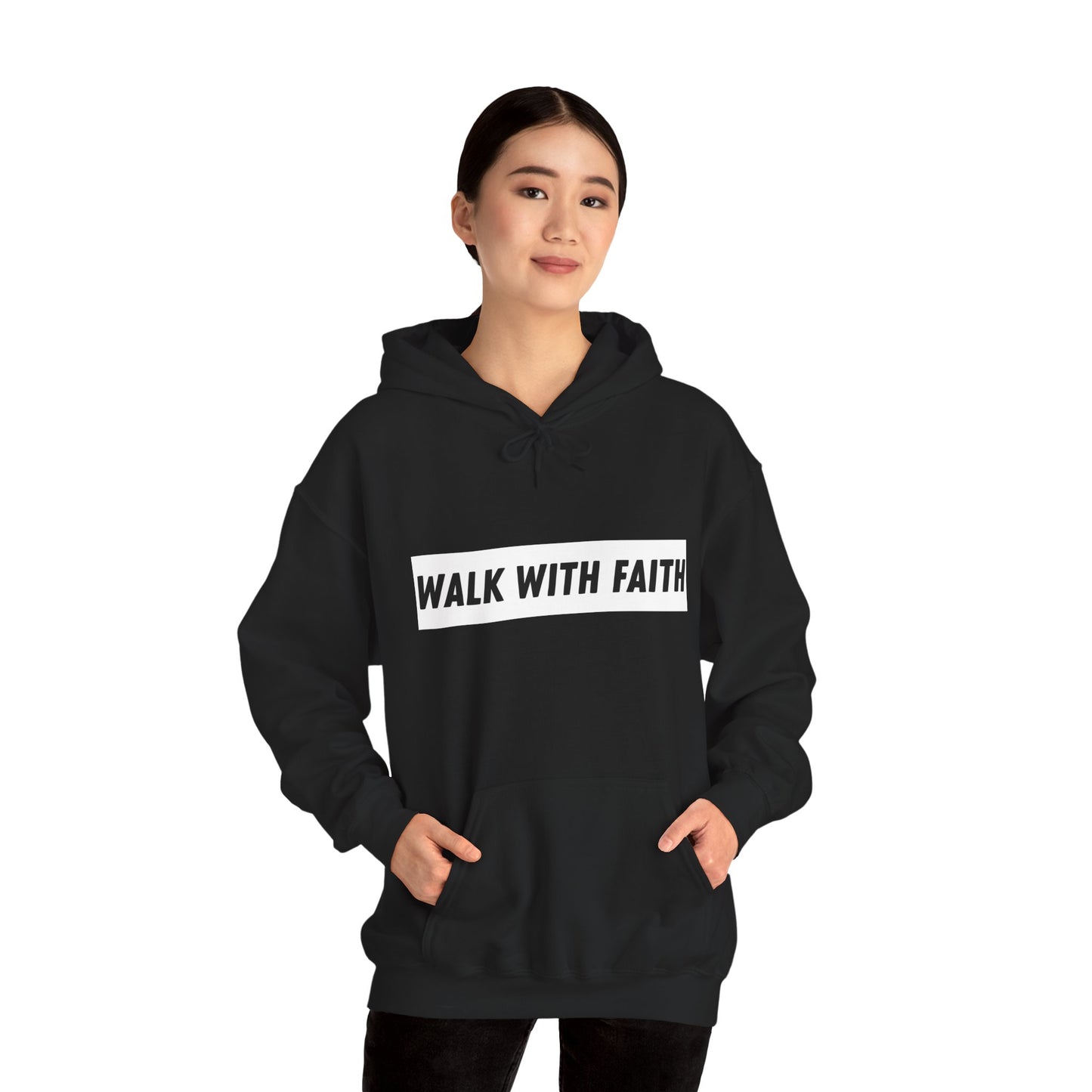 Walk With Faith Hoodie — Inspirational Christian Faith Pullover