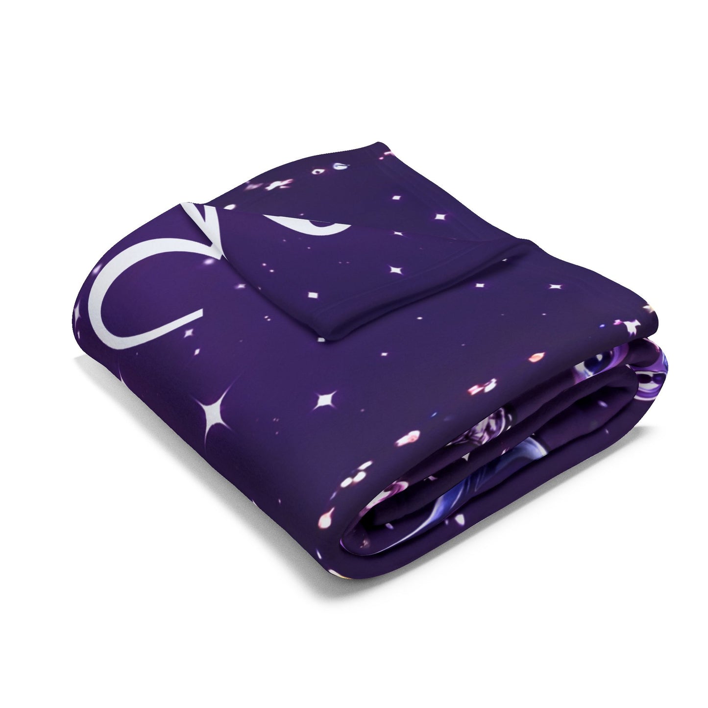 Personalized Unicorn Fleece Blanket – Custom Name Gift for Girls