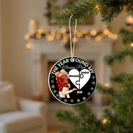 El año en que encontré mi pieza faltante: adorno navideño personalizado para parejas