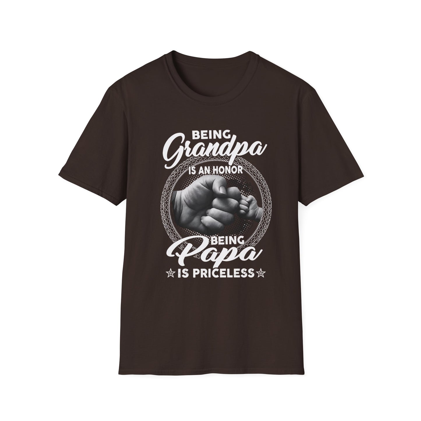Being Grandpa Is An Honor — Being Papa Is Priceless T-Shirt