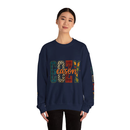 Cozy Season Crewneck Sweatshirt | Unisex, Fall Fashion, Holiday Gift, Comfortable Wear, Casual Chic