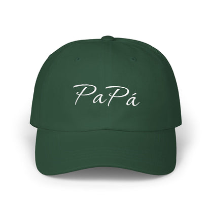 PaPa Script Dad Cap | Low-Profile Cotton Hat, Everyday Cap