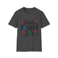 Camiseta ligera del Día del Padre con texto manuscrito