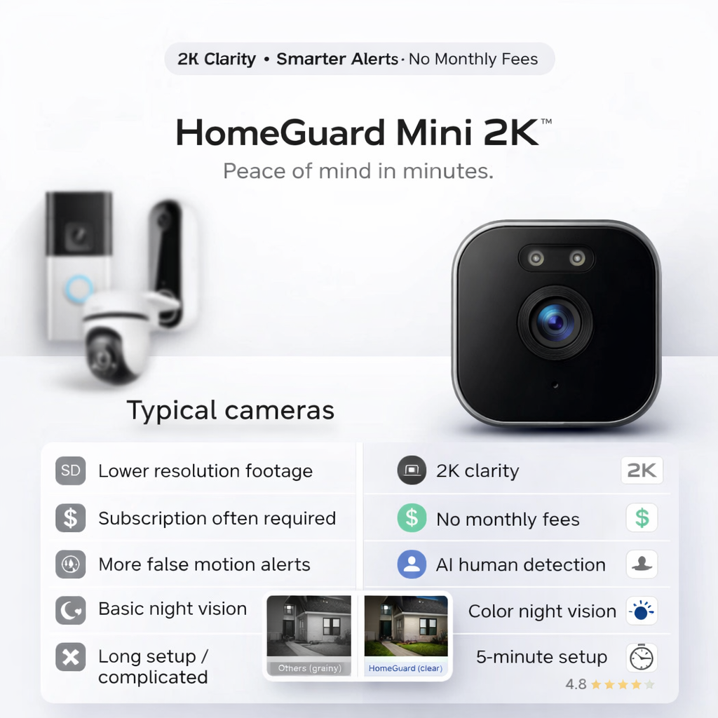 HomeGuard™ Mini 2K