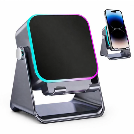 Altavoz Bluetooth RGB con autoinducción