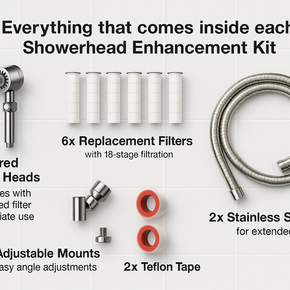SkinVitalize™ Ionic Filter Shower