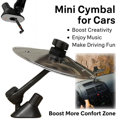Mini Cymbal Car Decor