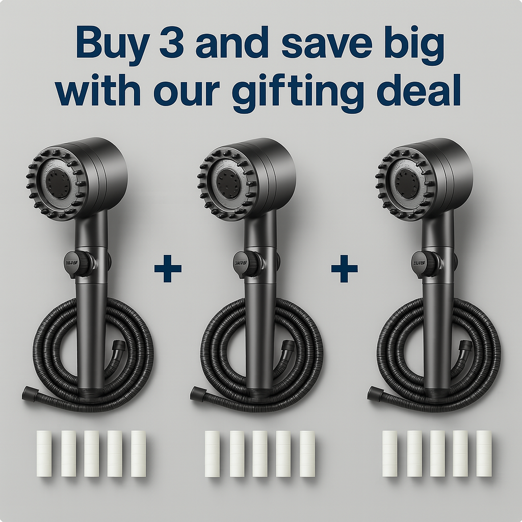 SkinVitalize™ Ionic Filter Shower