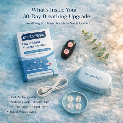 BreatheRight Red Light Nasal Care