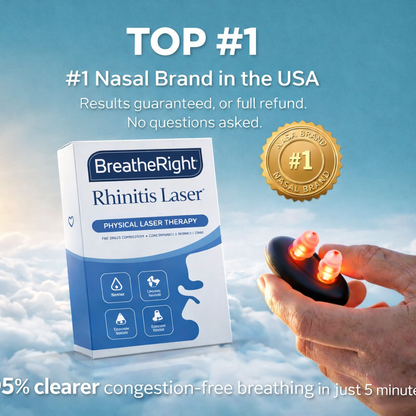 BreatheRight Red Light Nasal Care