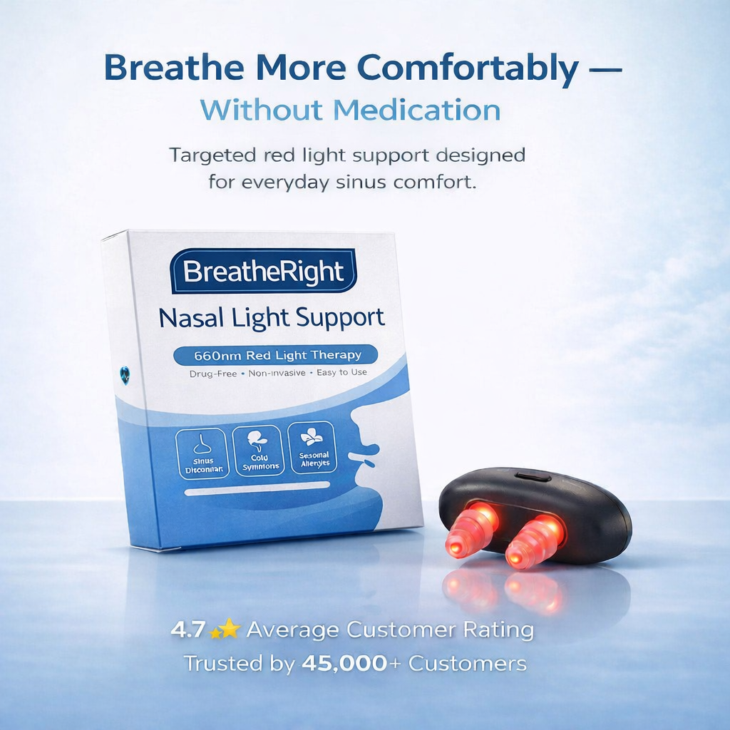BreatheRight Red Light Nasal Care