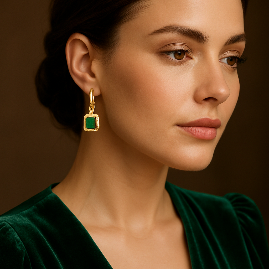 Golden Charm Earrings