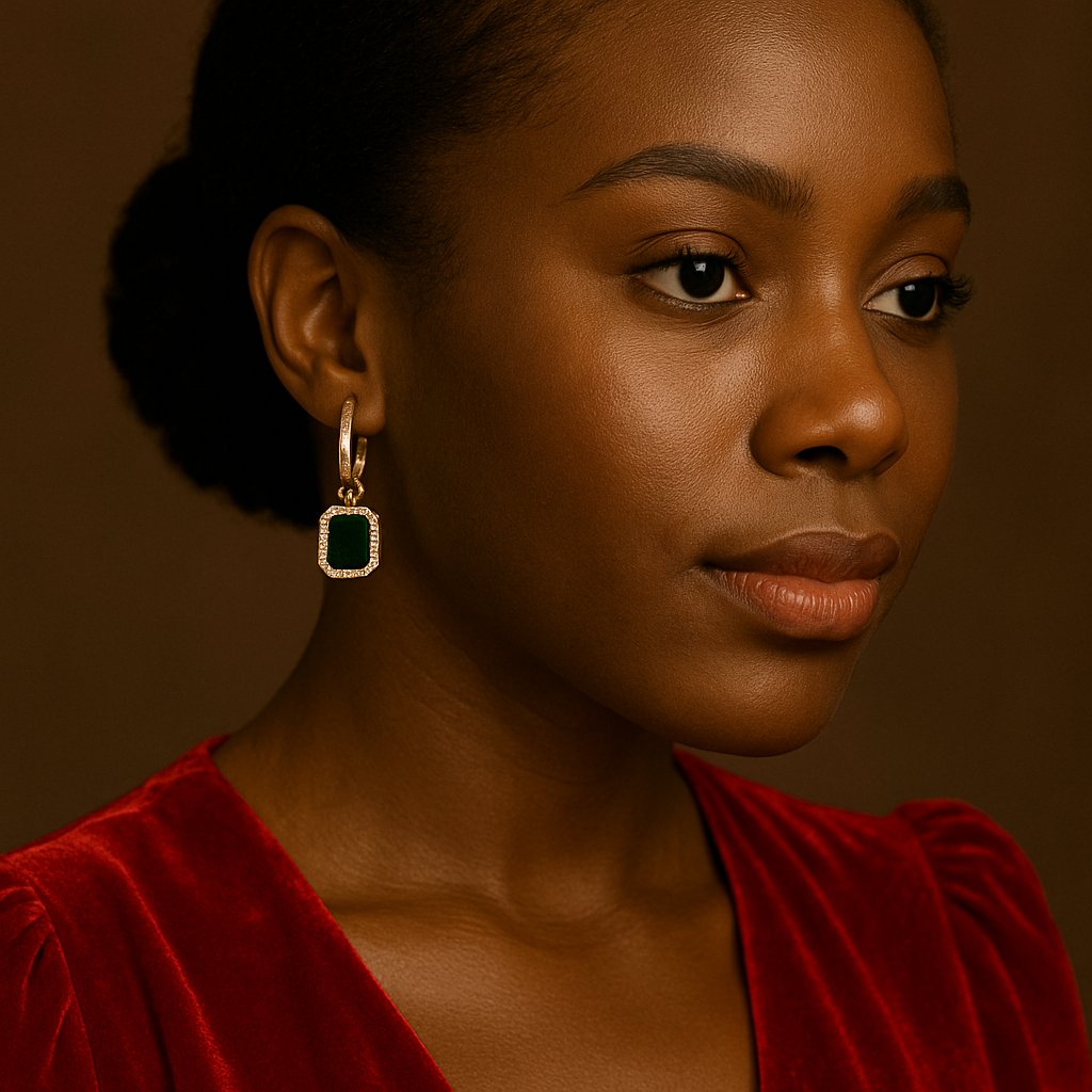 Golden Charm Earrings