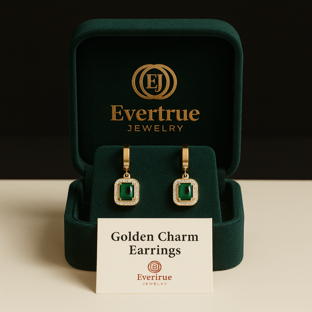 Golden Charm Earrings