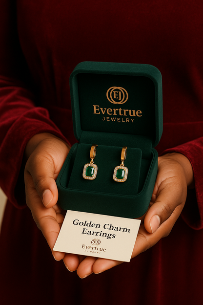 Golden Charm Earrings