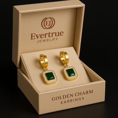 Golden Charm Earrings