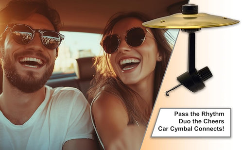 Mini Cymbal Car Decor