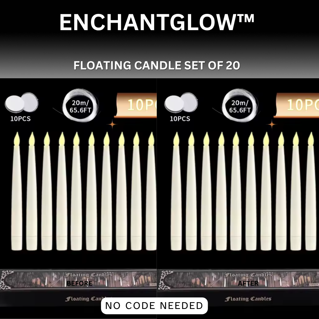 EnchantGlow™ Floating Candle Set
