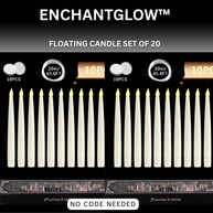 EnchantGlow™ Floating Candle Set