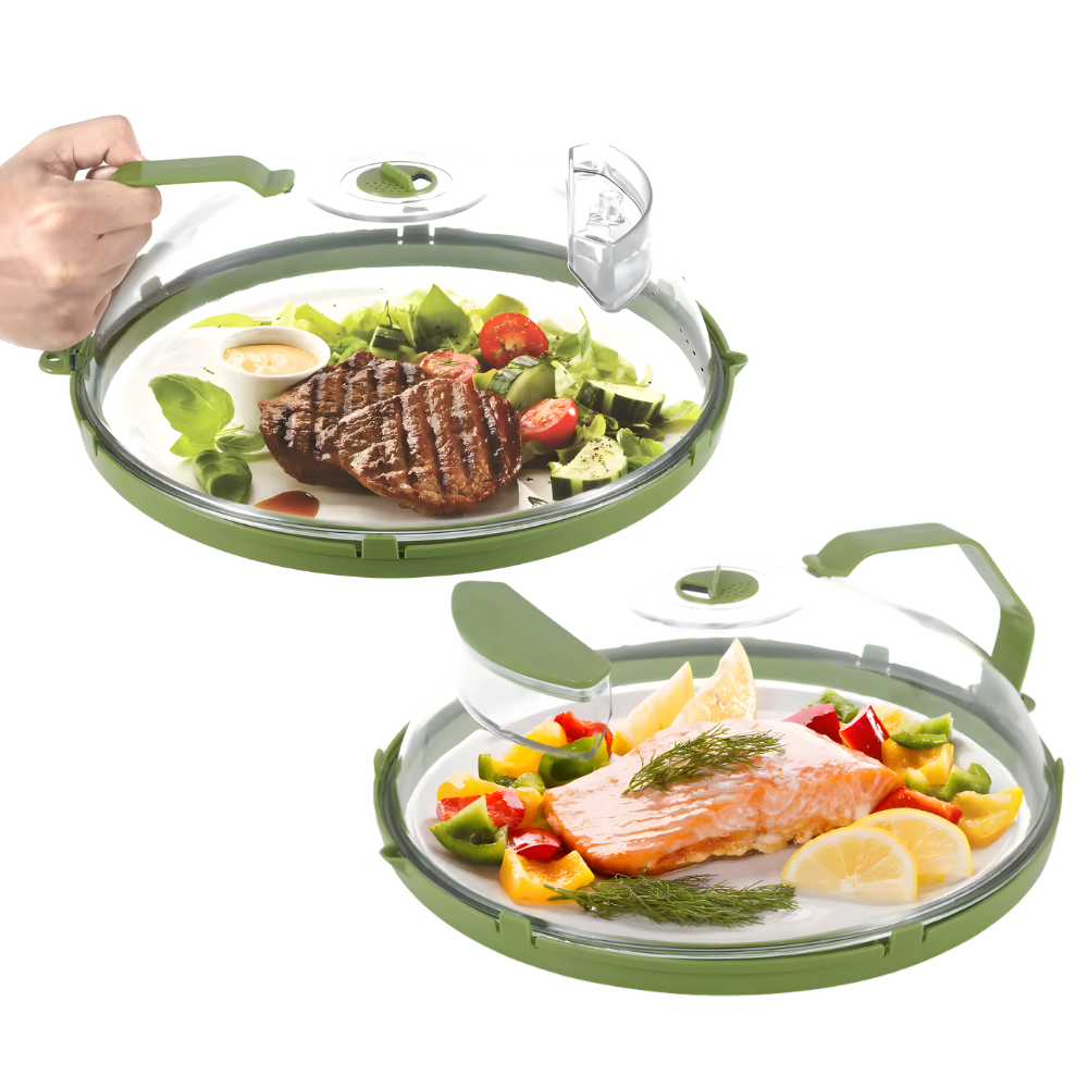 Clear Microwave Food Guard