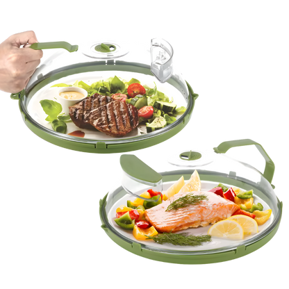 Clear Microwave Food Guard