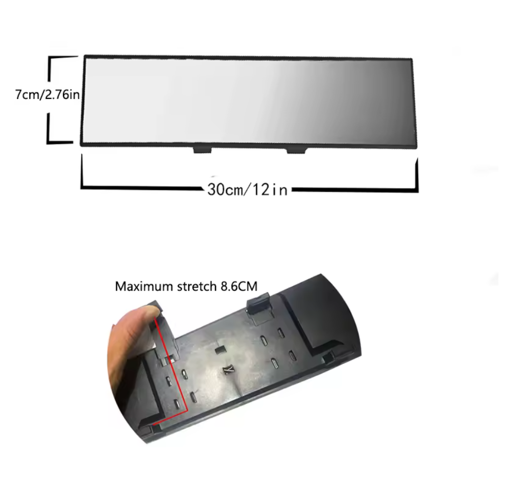 Wide View Anti-Glare Mirror