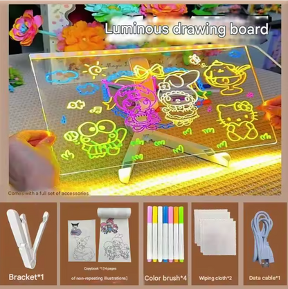 GlowWrite Acrylic LED Message Board
