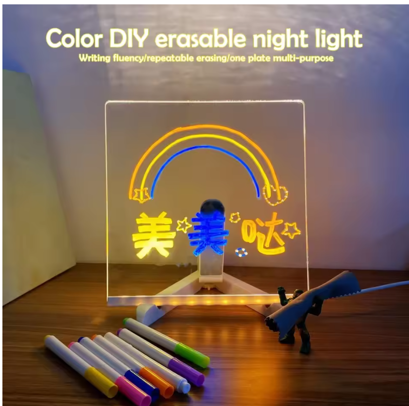 GlowWrite Acrylic LED Message Board