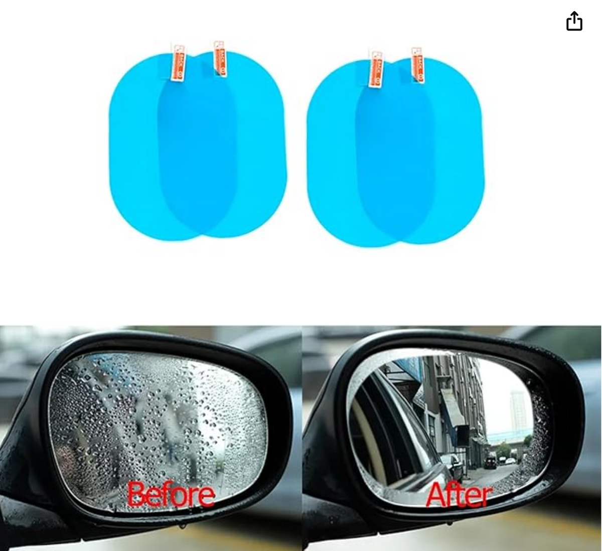 ClearView Rainproof Mirror Film