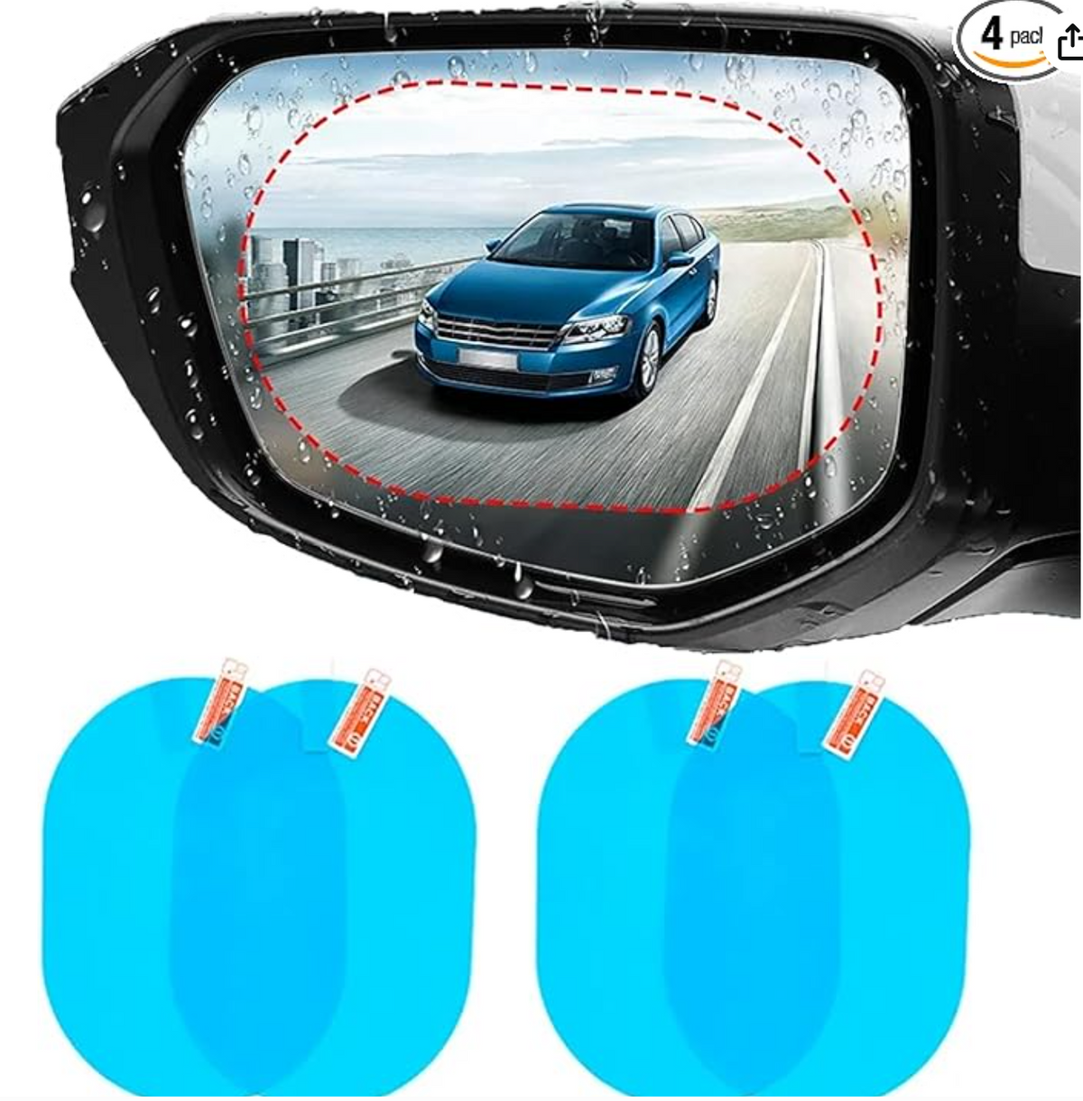 ClearView Rainproof Mirror Film