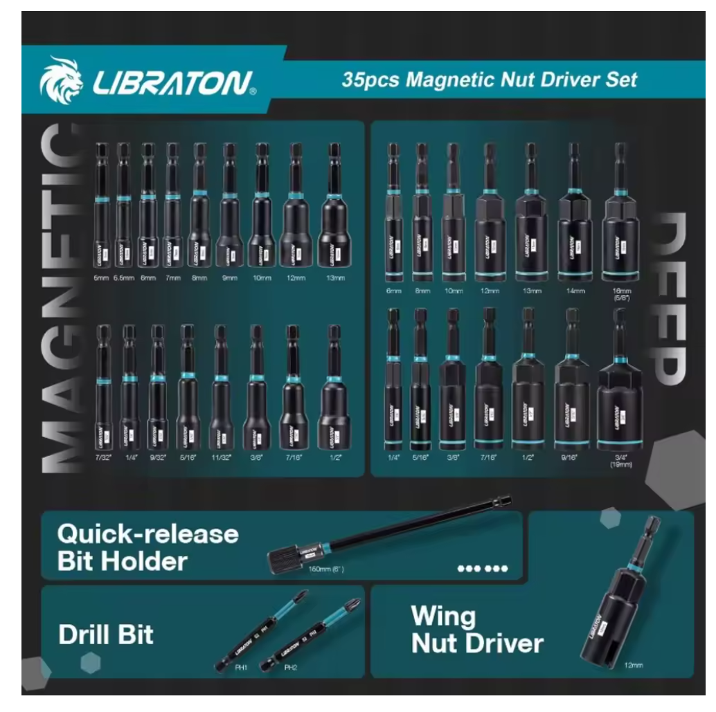 MagGrip Nut Driver Set